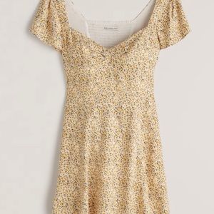Abercrombie front knot dress